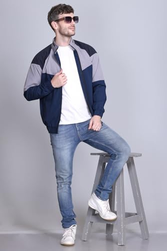 Image of eKools Men's Winter Wear Nylon Windcheater Jacket (wind1)