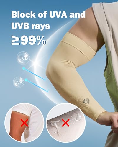 Manchette bras compression protection UPF 50 couverture de tatouage