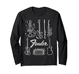 Fender Guitars & Amp Logo Manche Longue