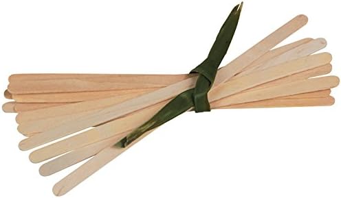 Wooden Coffee Stirrers (Case of 1000), PacknWood - Biodegradable Wood Beverage and Drink Stir Sticks (7.1") PK210SPATB18