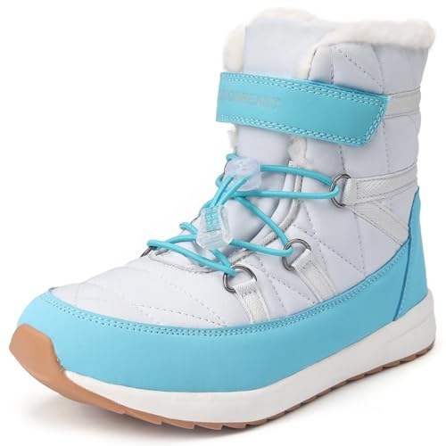 visionreast Warm Gefütterte Winterstiefel für Damen Wasserdichtstiefel Winter Trekking Winterboots Wanderschuhe Schneestiefel rutschfest Outdoor Schlupfstiefel Erwachsene