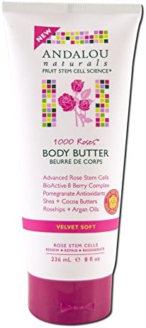 Andalou Naturals Body Butter 1000 Roses
