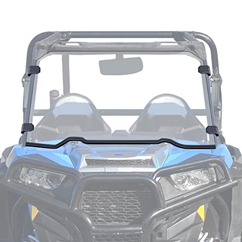 StarknightMT Scratch-Resistant Full Windshield Compatible with Polaris RZR (2014-2018 XP 1000/4 1000/Turbo/4 Turbo 15-18 900/S900/S1000) Clear Front Window Hard-Coated PC UV-Proof Windscreen