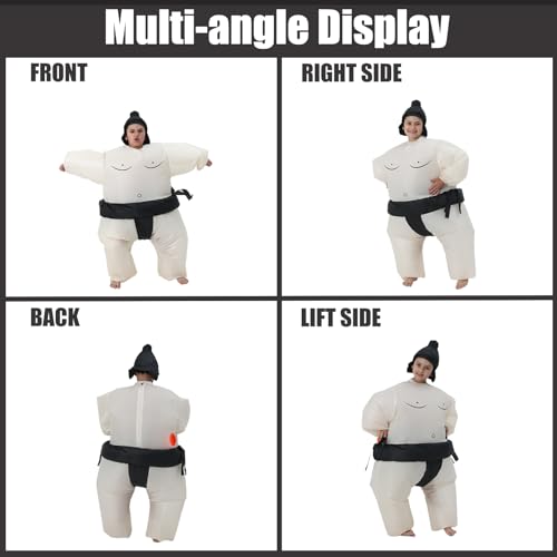 Disfraz Inflable de Luchador Sumo para Mujer miniatura 3
