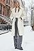 Orolay Women's Thickened Long Down Jacket Winter Down Coat Hooded Puffer Jacket with Side Zipper (White, XX-Large)