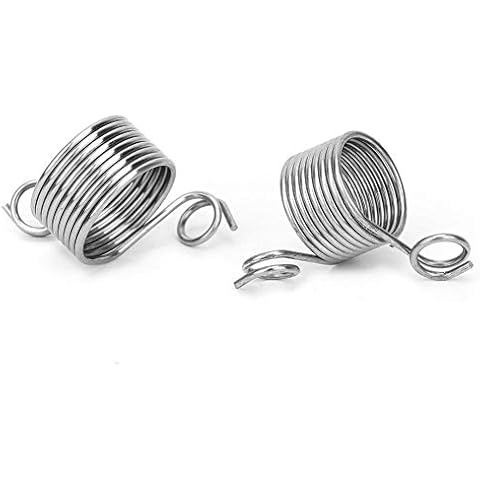 Knitting Thimble Stainless Steel Knitting Finger Ring Yarn Guide Coiled Finger Thimble Knitting Sewing Accessories Cover
