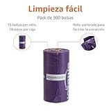 Amazon Basics Bolsa de basura para perros sin dispensador,...