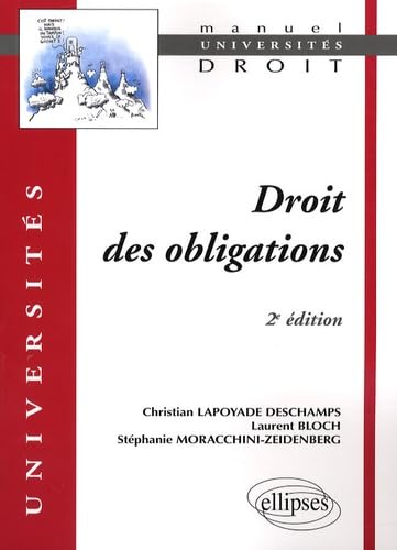 Cours de droit des obligations 2021仏語 Droit des obligations. 2e édition mise à jour : Lapoyade