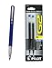 Pilot G2, Dr. Grip Gel/Ltd, ExecuGel G6, Q7 Rollerball Gel Ink Pen Refills, 0.7mm, Fine Point, Blue Ink, Pack of 6 (1 Refill Pack + 1 Pen Bundle)
