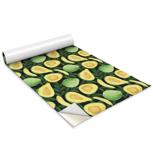 Vinilo Decorativo Autoadhesivo Lavable Wallfluent de Aguacate Mate para Armarios 2