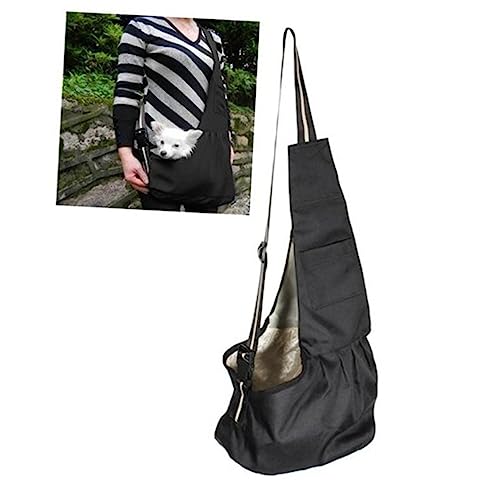 Yardwe Pet Bag Carrier Oxford Cloth Dog Cat Carrier Bag Single Shoulder Sling Size s 25.19'' x 11.81''