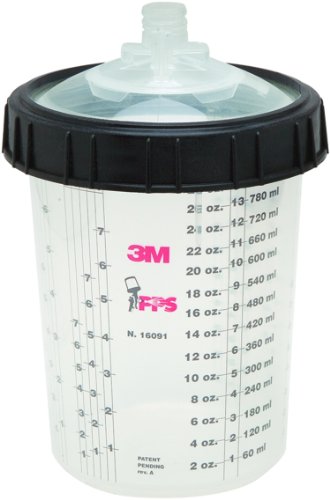 Image of 3M PPS Mix Ratio Inserts, Large (28 fl oz), 10 per Pack, 10 Packs per Box