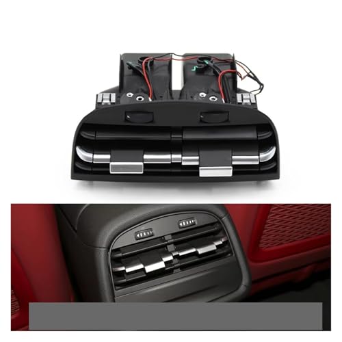 Rejilla de ventilación central para Maserati Ghibli 2014-2020, repuesto original 670021523 3