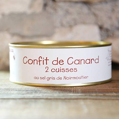 Confit de canard à l'ancienne en conserve 550g Spécialité artisanale du Sud-Ouest LES BOURIETTES Cover