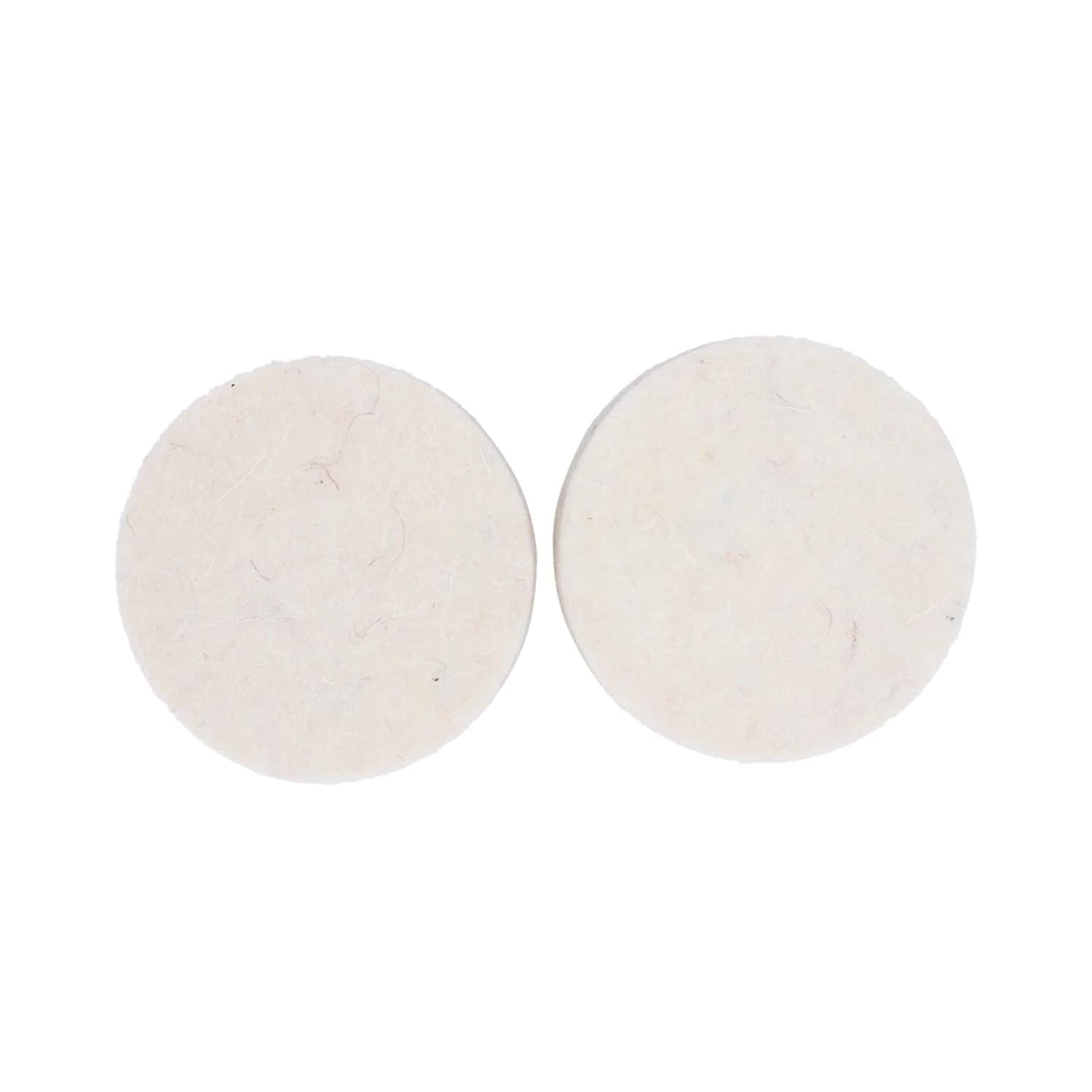 10pcs 2" Compressed Wool Felt Fabric Disc 50mm Polishing Buffing Pads Wheels for Grinding Abrasive Tools Accessories