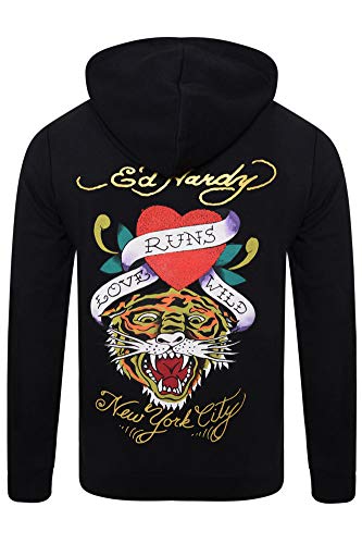 Ed Hardy - Wild-Love Hoody Black