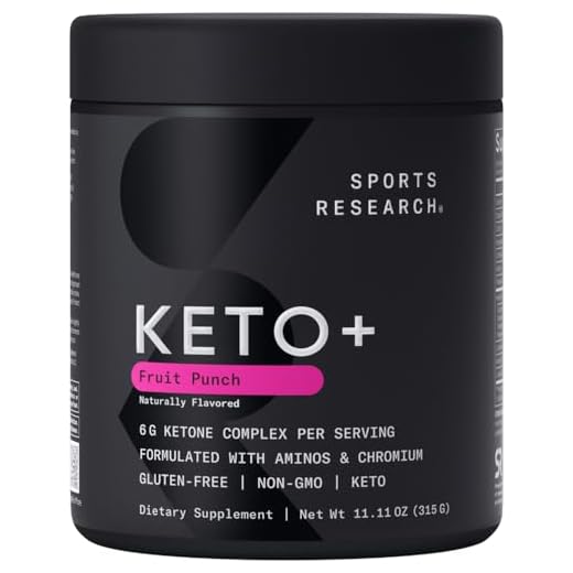 Keto Plus Exogenous Ketones with goBHB - 30 Servings | Keto Electrolyte Powder for Hydration, Energy, Focus & Ketosis | Keto Certified, Vegan Friendly (Fruit Punch)