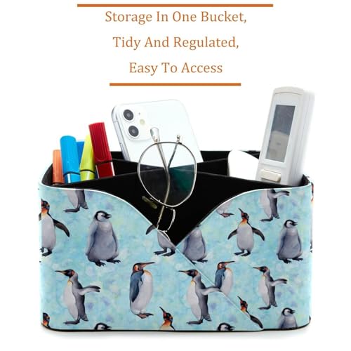 Porte-crayons pingouin 4 compartiments pour trier vos stylos - 3