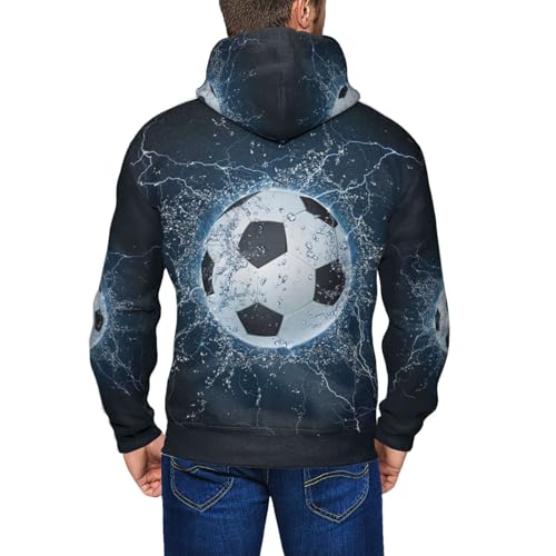 Men'S Pullover-Style Zip-Up Hooded, Excellent Gift For Special Festivals3