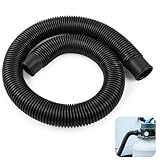 Poolschlauch 38mm 1m, Schwimmbadschlauch, Pumpenschlauch, Schlauch für Poolpumpe, Solarschlauch, Saugschlauch, Ersatzschläuche für Pool-Sandfilter und Filterpumpen