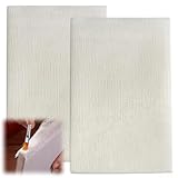 Buchbindertuch 2 Stück 50x115 cm, Buchbinderleinen Baumwolle für Buchreparatur & Buchbinden DIY, Gaze Stoff Buchbindetuch, Buchbinder Zubehör, book binding cloth, Bücher reparieren, Buch binden