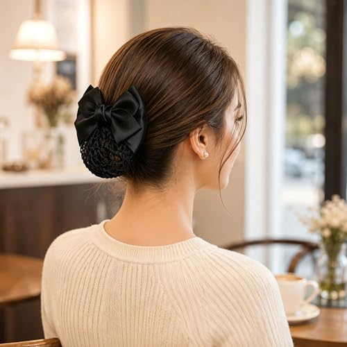 Accesorios para el cabello TXIN 9 piezas con lazos de satín miniatura 5