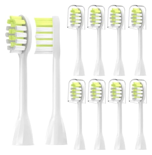 4�p�b�N�����p���u���V�w�b�h�APh One Soni Care�d�����u���V�w�b�h HY1100 HY1200 BH1022�ɑΉ�(8pcs White)