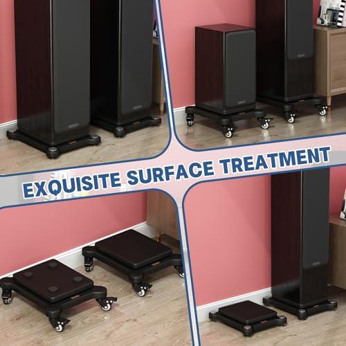 Support d'isolation réglable anti-vibration sol pour caisson de basses - 6
