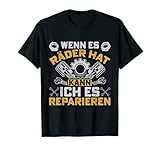 Werkstatt KFZ Mechaniker Spruch T-Shirt