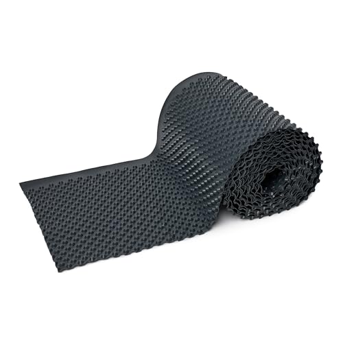 Garronda Noppenfolie für Hochbeet 1 x 10 m im Garten aus HDPE 400 g/m² Drainagefolie als Hochbeet Einlage Schutzfolie gegen Feuchtigkeit mit Noppenstruktur GD-0182