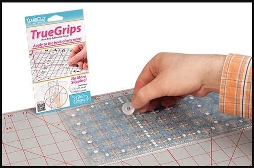 CRAFTERS WORKSHOP TrueCut Non-Slip Ruler Grips, 30/Pkg (Twо Pаck)