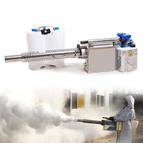 Máquina profesional de niebla ULV para un control eficiente de plagas en tierras de cultivo y jardín, nebulizador térmico a gasolina para una amplia cobertura de área