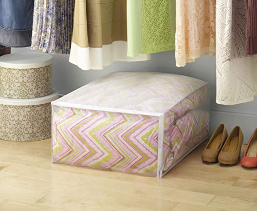 Housse textile et sac de couverture Whitmor pour linge de lit