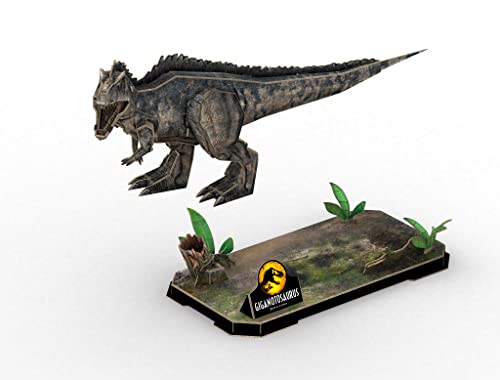 Revell 3D Puzzle 00240 Jurassic World Park Welt als 3D Puzzle entdecken, Bastelspaß für eine ganze Familie, farbig