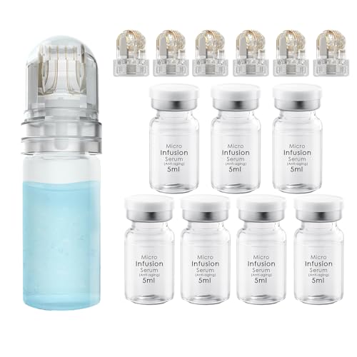 Hydra Roller 0,25 mm ravive l'éclat du visage grâce à l'infusion de sérum intégrée