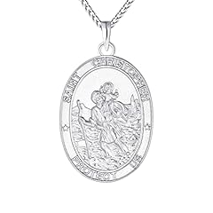 Oval, 24"Chain-Silver