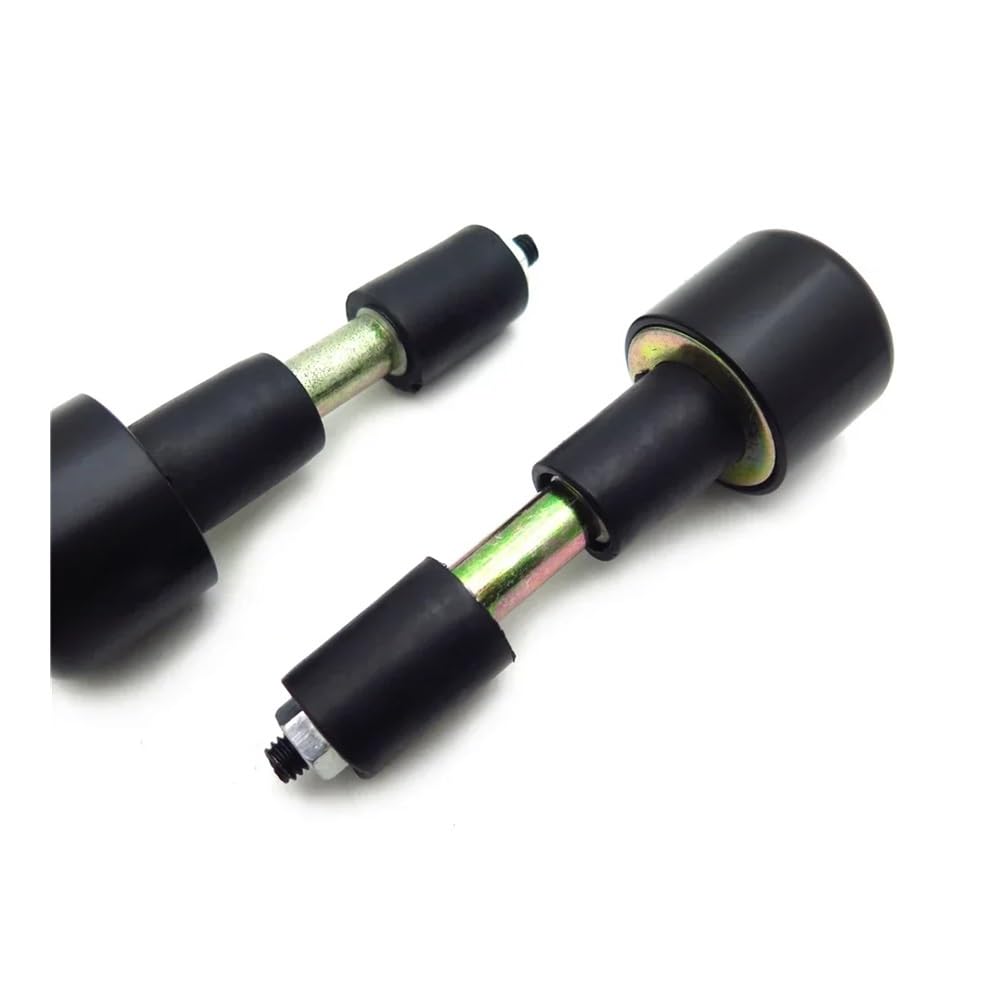 2 Tapones para Manillar De Motocicleta CNC De 7/8" Y 22 Mm, Tapas De Extremo Antivibración, Color Negro. Tapón Manillar