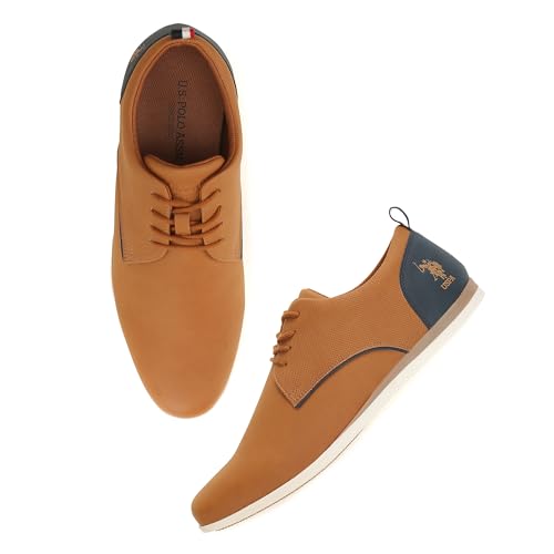U.S.Polo Assn. Men Tan Smart Casuals