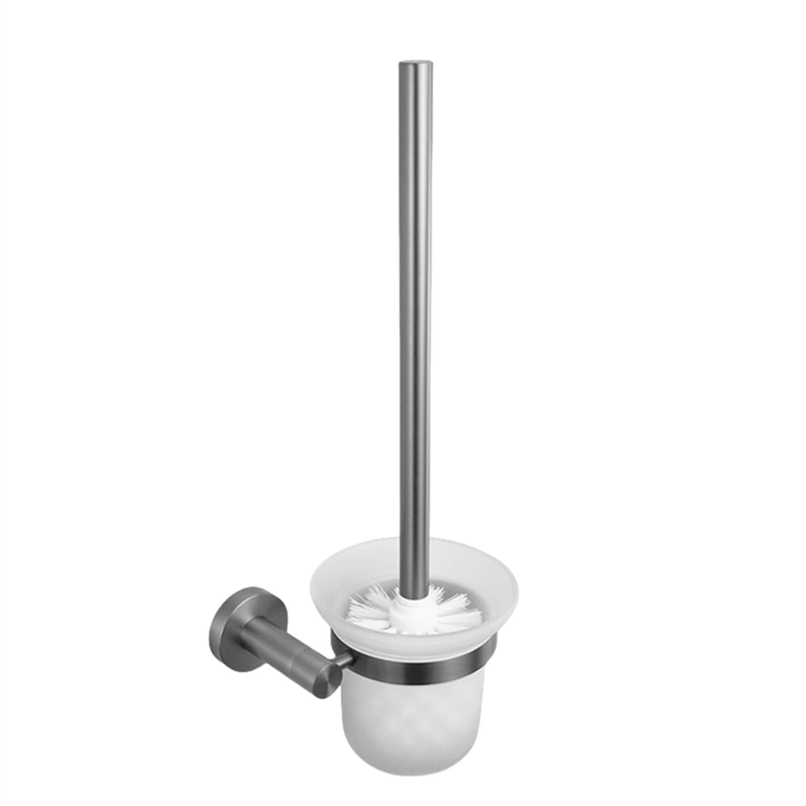Porte-peignoir mural gris et accessoires indispensables pour une routine de bain sereine