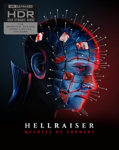 Image of Hellraiser: Quartet Of Torment - Pinhead Slipcase (4-Disc Limited Edition) [4K Ultra HD] [4K UHD]