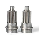 RCLions 1 Pair Steel Portal Drive Input Gear for 1/10 RC Car Traxxas TRX4 Axle Upgrades Parts (Rear)
