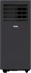 Ar-condicionado Portátil 10000 Btus Eos Ultra Slim All Black Eap10fp 110v