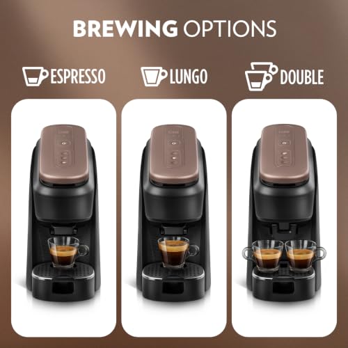 Lavazza Tablì Espresso Machine (Black), Milk Frother, and 60-count Tabs - image 3