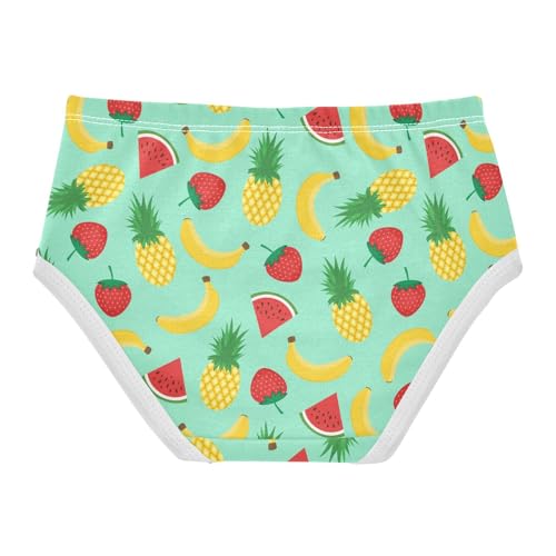 Little Girl Underwear Toddler Panties Kids Undies Banana Strawberry Watermelon Soft Cotton Briefs 2T-8Y2