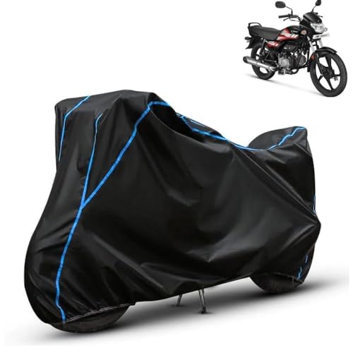 Image of Kerwa Waterproof Bike Cover Compatible with Hero HF Deluxe | Dust Proof, UV-Resistant, All-Weather Protection Bike Body Cover, Windproof Elastic Bottom