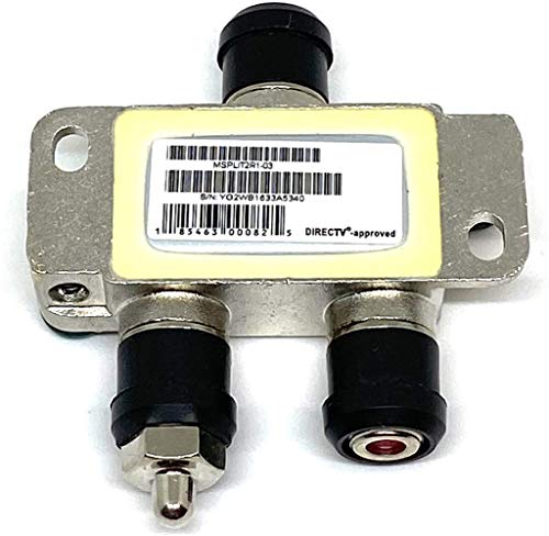 Directv Swm Approved 2-Way Wide Band Splitter (2-Pack) #TOP1