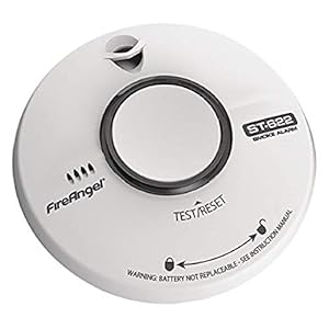 Fireangel ST-622T 10 Year Thermally Enhanced Optical Smoke Alarm, White