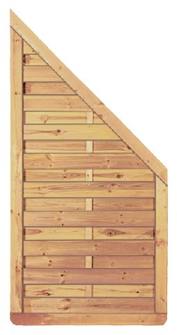 Preisvergleich Produktbild GreenSeason Lamellenzaun London B90 x H180 / 90 cm.