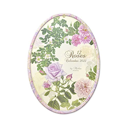 フロンティア 2022年 カレンダー 壁掛け オーバル クラシックローズ M CAL-063