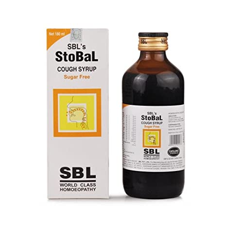 SBL Stobal Cough Syrup (Sugar Free) (180ml)
